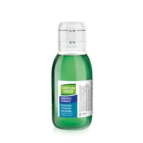 Collutorio per gengivite e stomatite Tantum Verde Collutorio per gengivite e stomatite Tantum Verde